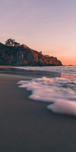 Nature,Sea,Rock,Shore,Bank,Waves,Beach