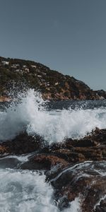 Ville,Roches,Colline,Vaporisateur,Pulvériser,Nature,Les Rochers,Mer