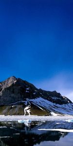 Nieve,Montaña,Pico,Naturaleza,Mar,Cima,Silencio,Frío,Isla