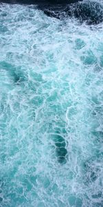 Nature,Sea,Surface,Foam,Waves