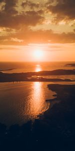 Nature,Mer,Crépuscule,Côte,Baie,Coucher De Soleil,La Baie