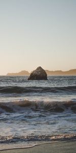 Nature,Sea,Waves,Rock,Coast,Stone