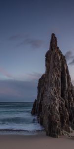 Nature,Shore,Bank,Cliff,Waves,Sea