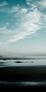 Nature,Shore,Bank,Silhouette,Loneliness,Sand,Beach,Gloomy