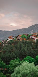 Nature,Sky,Building,Hill,Trees