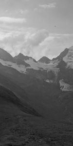 Montañas,Bw,Dahl,Distancia,Naturaleza,Cielo,Chb