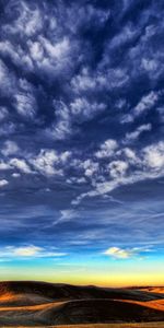 Nature,Sky,Clouds,Desert,Patterns,Lines