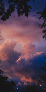 Nuages,Soir,Nature,Sky,Crépuscule,Sombre