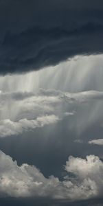 Tempête,Nuages,Soir,Plutôt Nuageux,Sky,Couvert,Nature