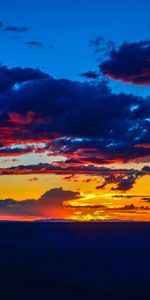 Nature,Sky,Clouds,Horizon,Colourful,Sunset,Colorful