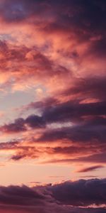 Nuages,Nature,Sky,Coucher De Soleil,Rose