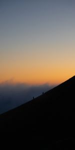 Brouillard,Pente,Montée,Lever,Sky,Coucher De Soleil,Nature