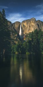 Soir,Nature,Sky,Lac,Montagnes,Paysage