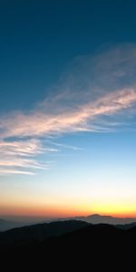 Naturaleza,Puesta Del Sol,Cielo,Montañas,Nubes,Horizonte,California