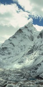 Nature,Sky,Mountains,Clouds,Shine,Light