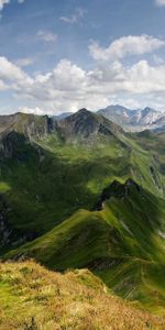 Nature,Sky,Mountains,Clouds,Traffic,Movement,Relief,Height,Shadows,Acute,Sharp,Landscape