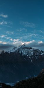 Hauts,Nature,Sky,Montagnes,Nuages,Sommet,Himalaya