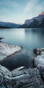 Nature,Faune,Noyaux,Sky,Lac,Montagnes,Paysage