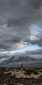 Naturaleza,Cielo,Montañas,Intimidad,Dahl,Distancia,Reino Unido,Skye,Gran Bretaña,Reclusión,Isla,Soledad