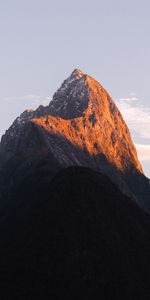 Nature,Sky,Mountains,Snow,Rock,Vertex,Top,Snowbound,Snow Covered