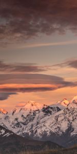 Nature,Sky,Mountains,Snow,Snow Covered,Snowbound