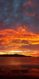 Nature,Sky,Montagnes,Coucher De Soleil,Mer