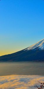 Montañas,Arriba,Naturaleza,Cielo,Vértice