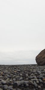 Un Rocher,Morceau,Horizon,Pierre,Nature,Sky,Motte