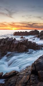 Nature,Sky,Rocks,Surf,Sea