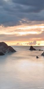 Naturaleza,Cielo,Noche,Las Rocas,Rocas,Sudario,Mortaja,Mar,Silencio