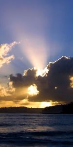 Nuages,Soir,Briller,Nature,Sun,Horizon,Lumière,Sky,Coucher De Soleil,Mer