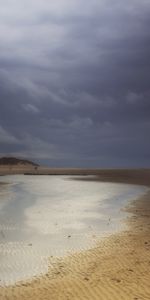 Nature,Sky,Shore,Bank,Lighthouse,Mainly Cloudy,Overcast,Sand,United Kingdom,Great Britain,England