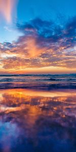 Nature,Sky,Shore,Bank,Sunset,Ocean,Sea