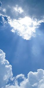 Nuages,Poutres,Rayons,Jour,Nature,Sky,Sun