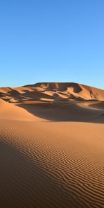 Traces,Sky,Sable,Dunes,Désert,Nature