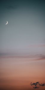 Nuages,Nature,Sky,Crépuscule,Lune