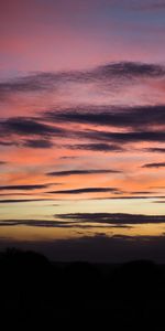 Nature,Nuages,Grandes Lignes,Horizon,Contours,Crépuscule,Sky,Sombre