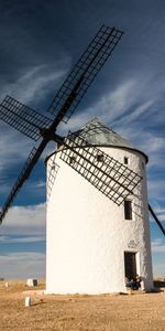 Nature,Sky,Windmill,Field,Mill