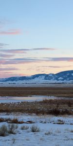 Nature,Snow,Lake,Mountains,Landscape