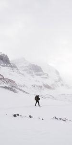 Nature,Snow,Rocks,Loneliness,Lonely,Alone