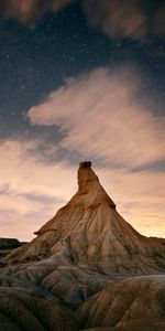 Nature,Stars,Twilight,Clouds,Rock,Vertex,Top,Dusk,Landscape