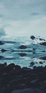 Nature,Stones,Ice,Snow