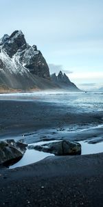 Nature,Stones,Mountains,Rocks,Coast,Snowbound,Snow Covered