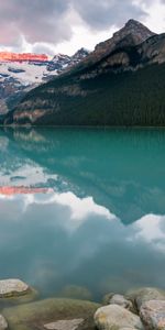 Nature,Stones,Mountains,Rocks,Lake,Snowbound,Snow Covered