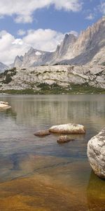 Nature,Stones,Plate,Slabs,Water,Rivers,Transparent,Bottom