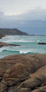 Naturaleza,Stones,Mar,Ondas,Las Rocas,Rocas,Horizonte,Costa