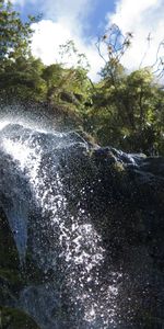 Naturaleza,Stones,Rociar,Cascada