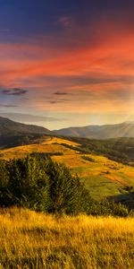 Vallée,Lumière Du Soleil,Nature,Montagnes,Été