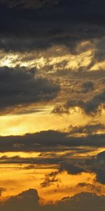 Naturaleza,Puesta Del Sol,Cielo,Noche,Nubes