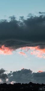 Soir,Nature,Nuages,Poreux,Coucher De Soleil,Sky